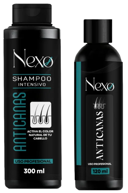 KIT SHAMPOO NEXO CUBRE CANAS